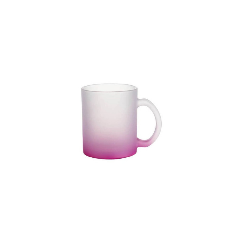 Hrnček z matného skla farebný 330 ml Hrnček z matného skla farebný 330 ml