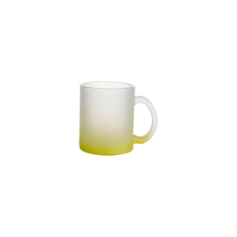 Hrnček z matného skla farebný 330 ml Hrnček z matného skla farebný 330 ml
