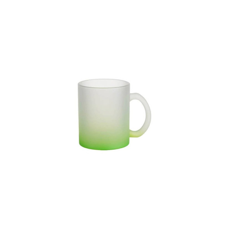 Hrnček z matného skla farebný 330 ml Hrnček z matného skla farebný 330 ml