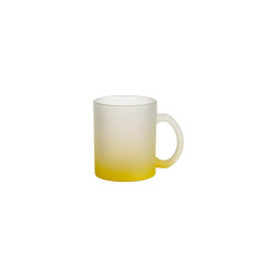Hrnček z matného skla farebný 330 ml