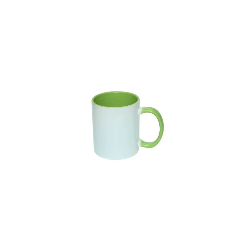 Biely hrnček FUNNY s farebným vnútrom a uchom 330 ml. Biely hrnček FUNNY s farebným vnútrom a uchom 330 ml.